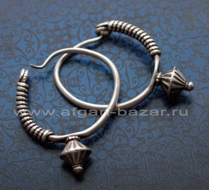 Пакистанские племенные серьги. Юго-восточный Пакистан (Синд), Первая половина 20