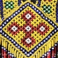 Афганское колье из бисера