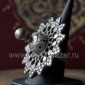 Уникальный редкий афганский перстень c солярной символикой