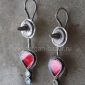 Племенные серьги. Индия или Пакистан, племена Кучи (Kuchi Tribal jewelry), 20-й 