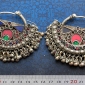 Височные подвески. Пакистан, племена Кучи (Kuchi Tribal jewelry), 20 в.