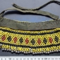 Колье из бисера с металлическими бубенчиками (Kuchi Tribal Beadwork). Афганистан