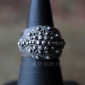 Старинный кавказский перстень с филигранью