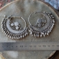 Старые племенные серьги - височные подвески (Kuchi tribal jewelry)