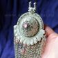 Пуштунская племенная подвеска - амулет.  Украшения Кучи (Kuchi jewelry). Пакиста