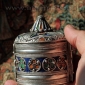 Марокканская шкатулка-браслет с горячей эмалью