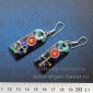 Александр Емельянов. Серьги "Меркурий". Медь, горячая перегородчатая эмаль