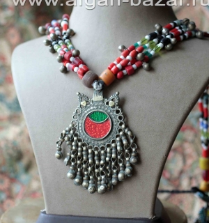 Уникальное афганское колье - племенные украшения Кучи (Tribal Kuchi Jewelry)