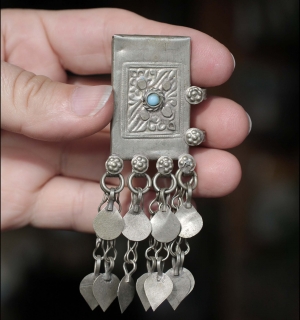 Деталь кучи-украшения (Tribal Kuchi Jewelry)