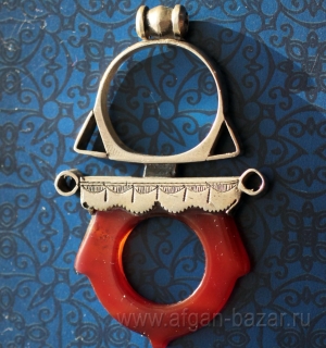 Туарегский амулет "Tisek". Западная Сахара (Марокко или Мавритания), - Western S